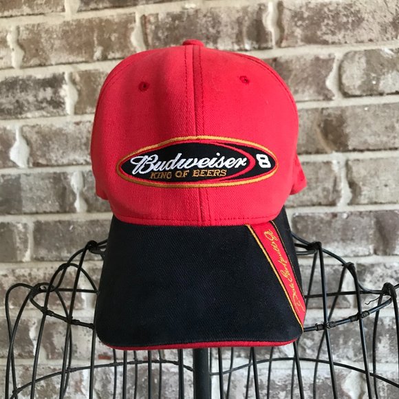 Dale Earnhardt Jr #8 Budweiser Cap Nascar Vintage - Picture 1 of 16